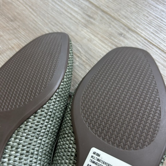 Schutz Leather & Raffia‎ Flats Dark Ivy Womens Size 8 NWOB - Picture 8 of 10